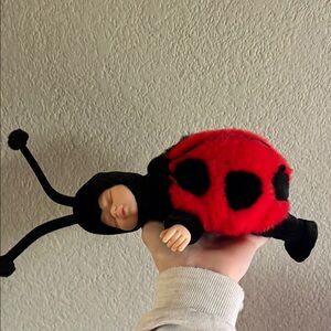Anne Gedess Red Ladybug baby Plush